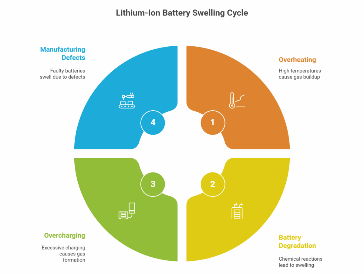 Swollen Battery iPhone: Causes, Safety Risks & Replacement Cost - Super ...